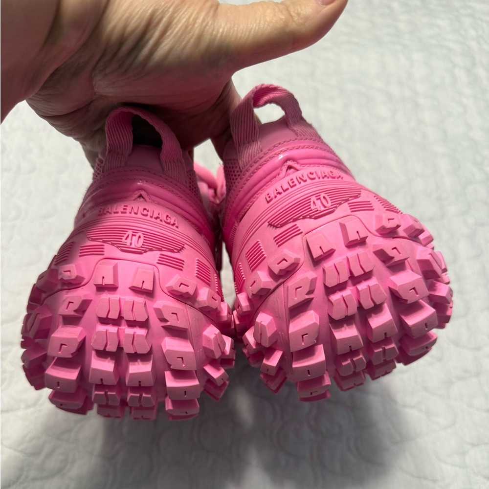 Balenciaga Bouncer Sneakers Women’s Size 10 Chunky Sole Pink Stunning - Picture 10 of 14